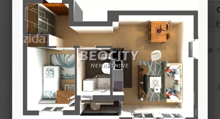 Jednoiposoban stan | 4zida