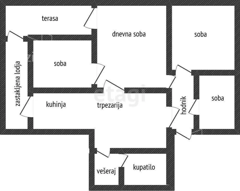 Troiposoban stan | 4zida