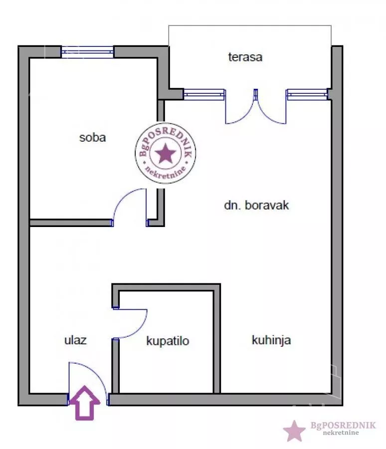 Dvosoban stan | 4zida