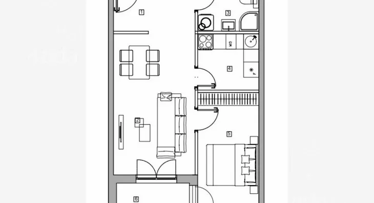 Dvosoban stan | 4zida