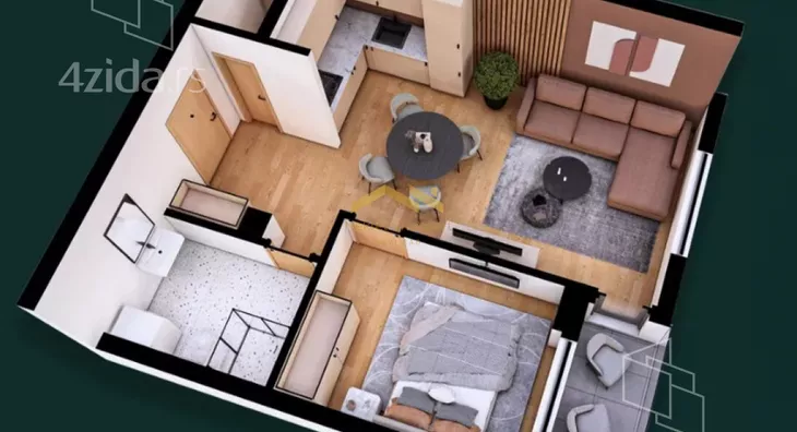 Dvosoban stan | 4zida