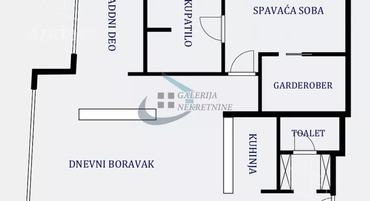 Dvosoban stan | 4zida