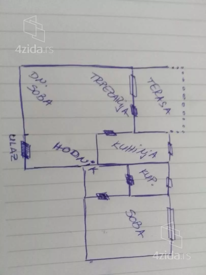 Jednoiposoban stan | 4zida