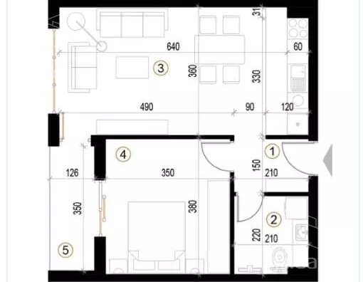 Dvosoban stan | 4zida