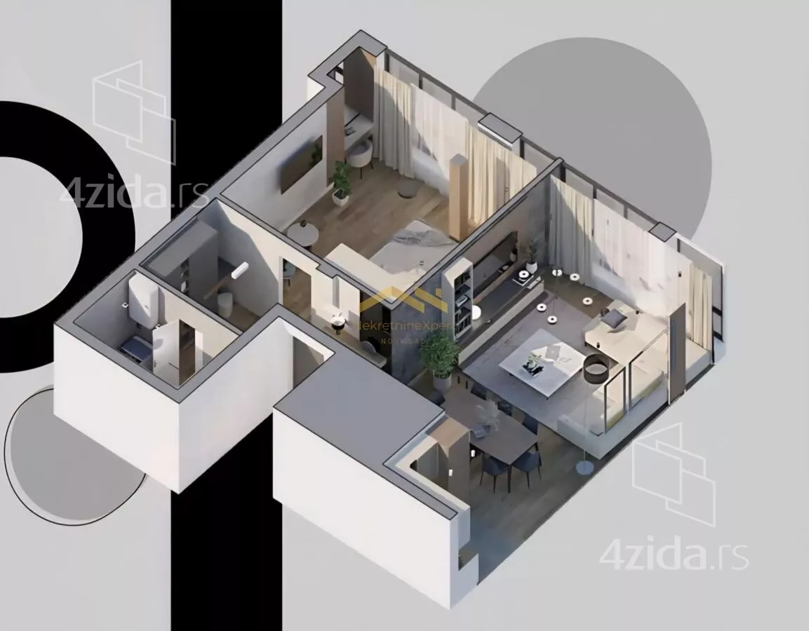 Dvosoban stan | 4zida