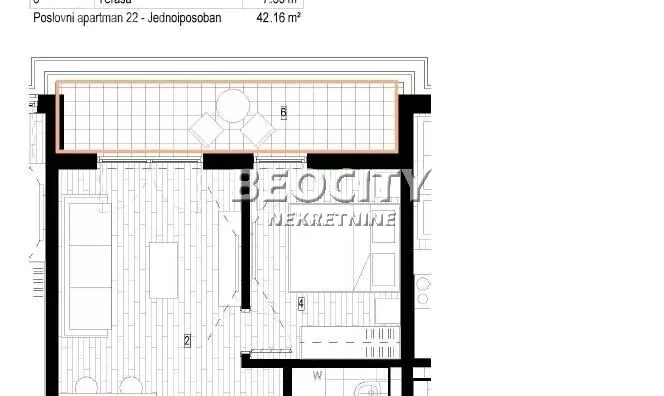 Jednoiposoban stan | 4zida