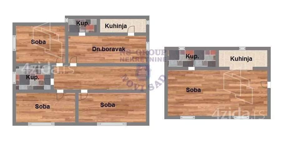 2-etažna kuća | 4zida