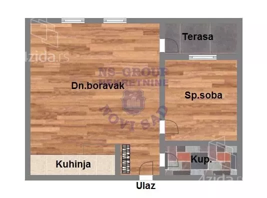 Jednoiposoban stan | 4zida