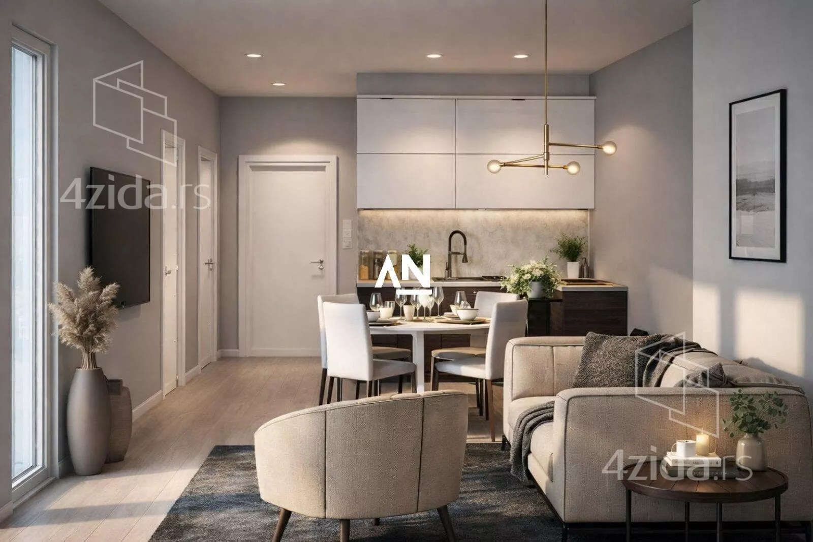 Dvosoban stan | 4zida