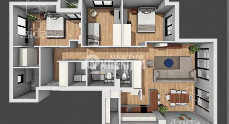 Četvorosoban stan | 4zida