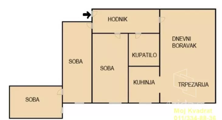 Četvorosoban stan | 4zida