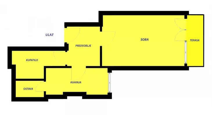 Jednosoban stan | 4zida