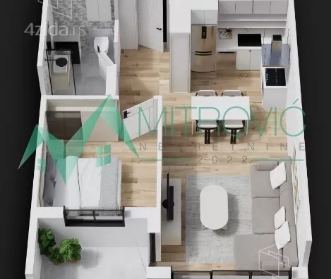 Dvosoban stan | 4zida