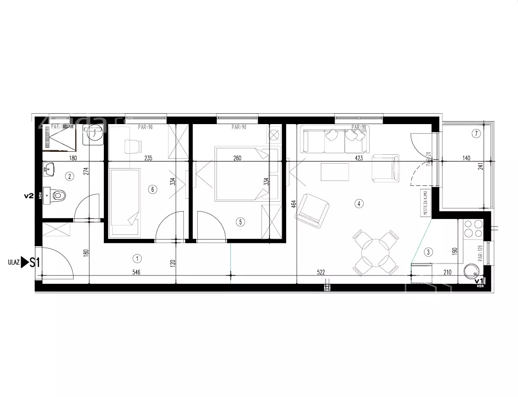 Dvoiposoban stan | 4zida