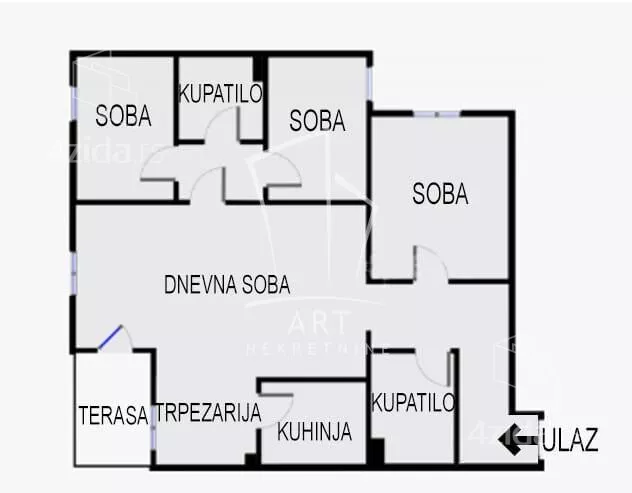 Četvorosoban stan | 4zida