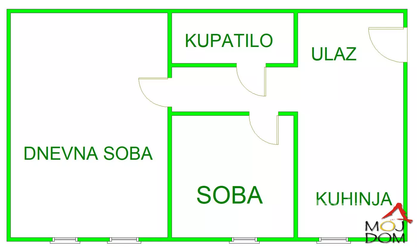Dvosoban stan | 4zida