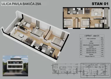 PAVLA BAKIĆA 29-29A | 4zida.rs