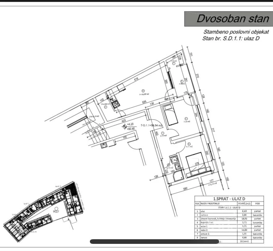 Dvoiposoban stan | 4zida