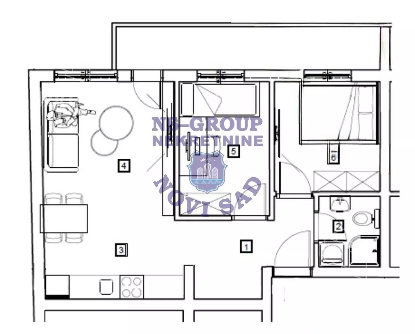 Dvoiposoban stan | 4zida