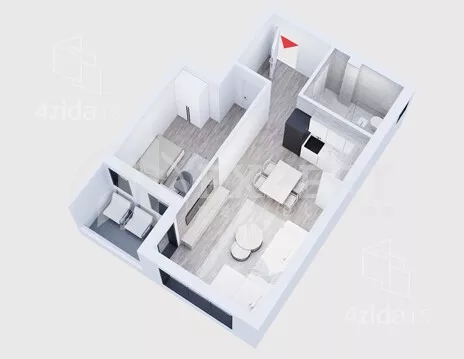 Dvosoban stan | 4zida