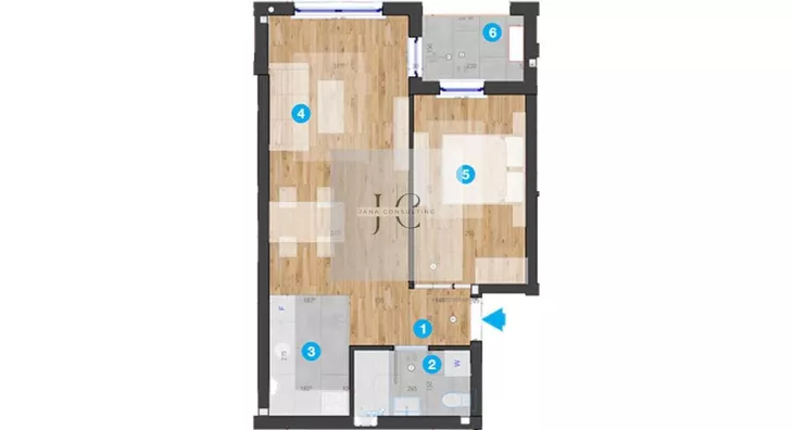 Dvoiposoban stan | 4zida