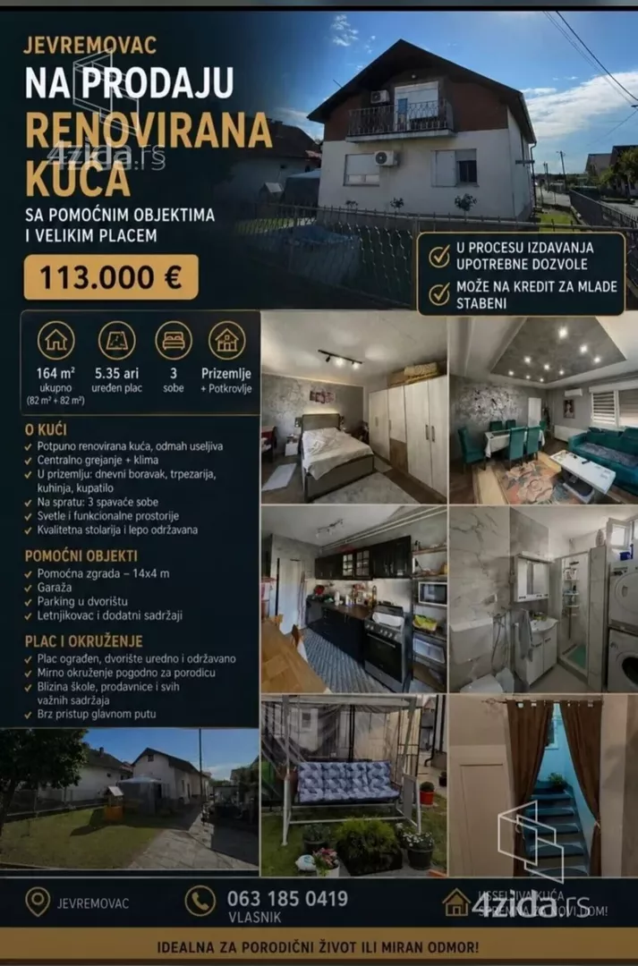 2-etažna kuća | 4zida