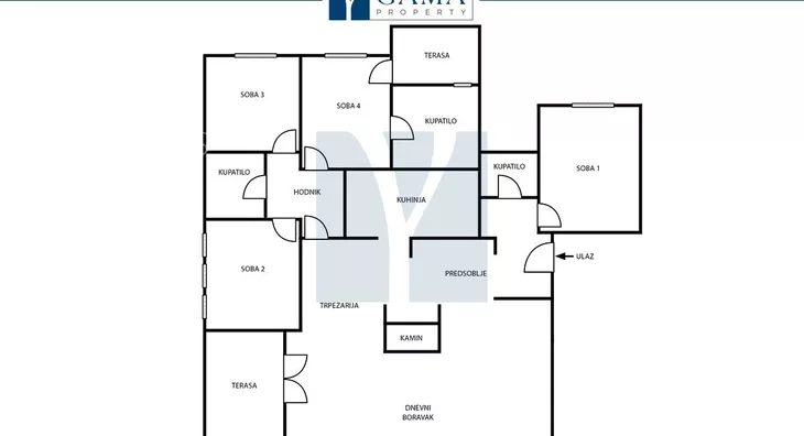 Petosoban stan | 4zida