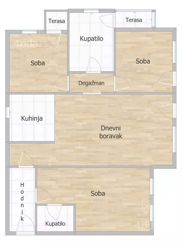 Četvorosoban stan | 4zida