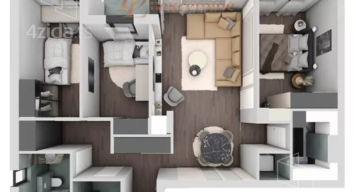 Troiposoban stan | 4zida