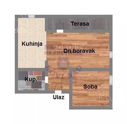 Dvosoban stan | 4zida
