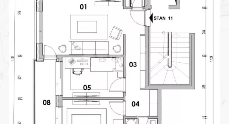 Trosoban stan | 4zida