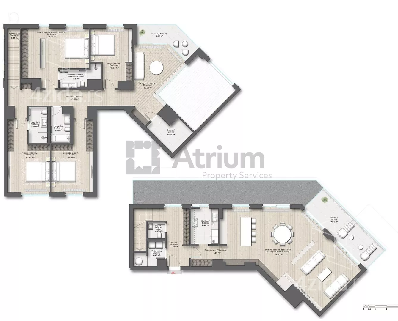 Petosoban stan | 4zida