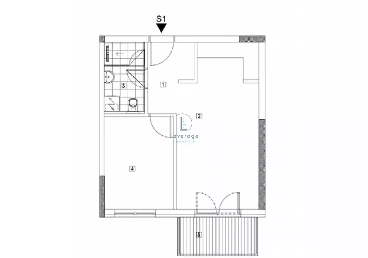 Jednoiposoban stan | 4zida