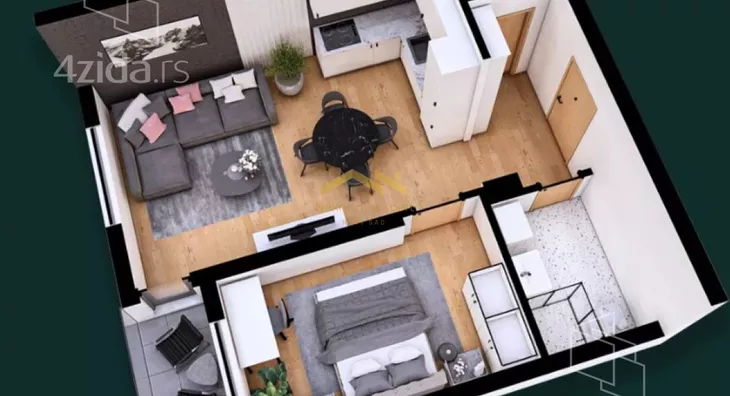 Dvosoban stan | 4zida