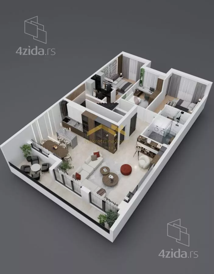 Četvorosoban stan | 4zida