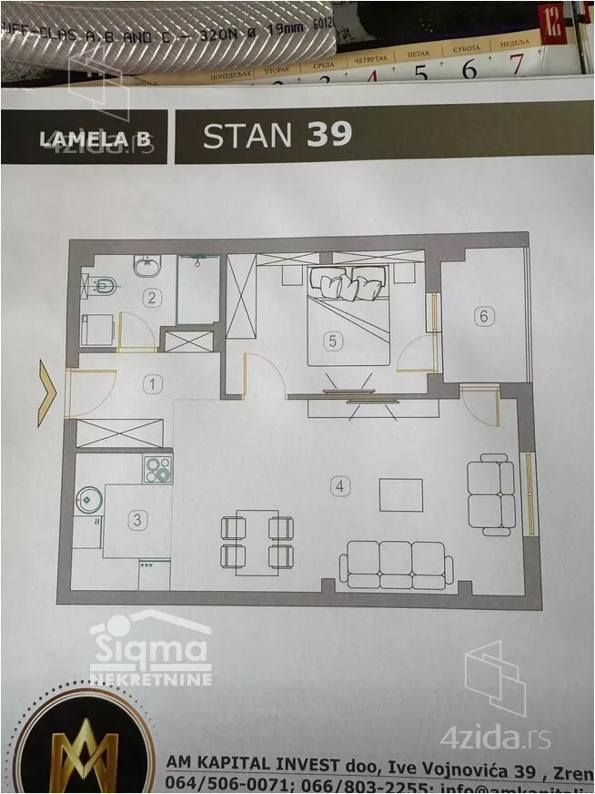 Dvosoban stan | 4zida