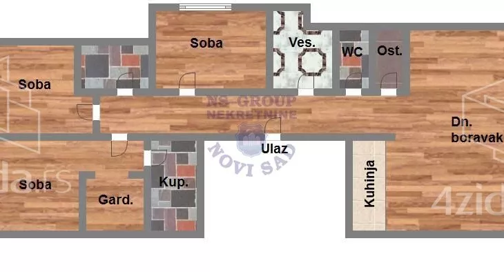 Četvorosoban stan | 4zida