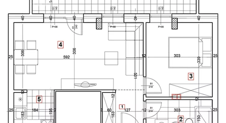 Dvosoban stan | 4zida