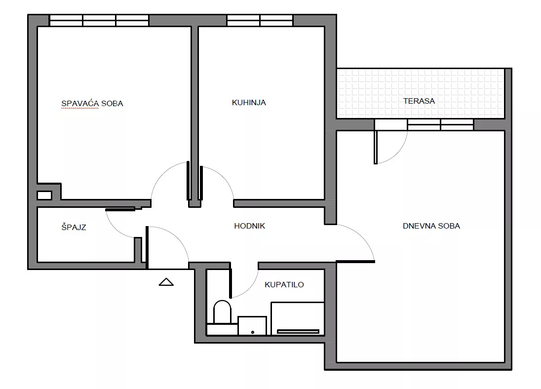 Dvosoban stan | 4zida