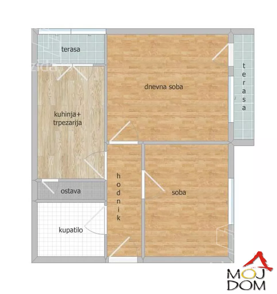 Dvosoban stan | 4zida