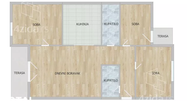 Četvorosoban stan | 4zida