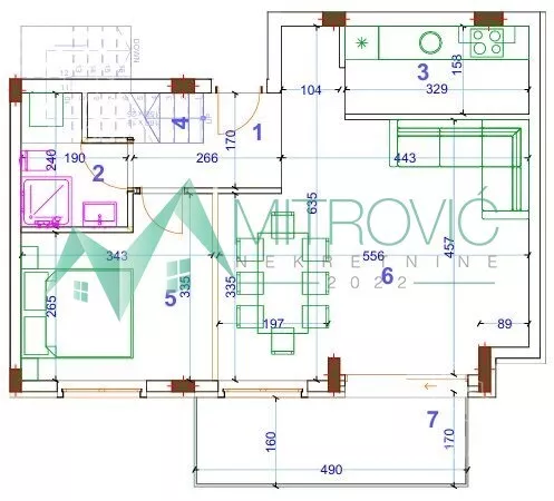 Troiposoban stan | 4zida