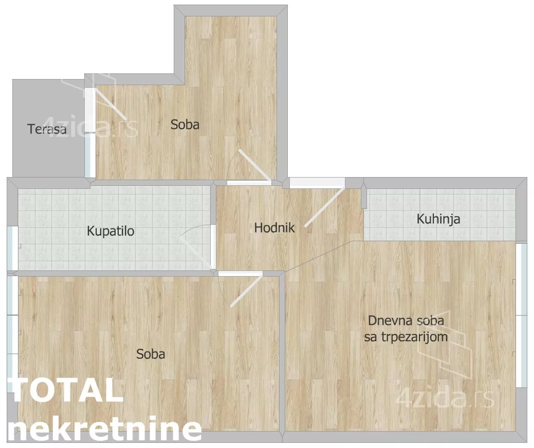 Dvoiposoban stan | 4zida