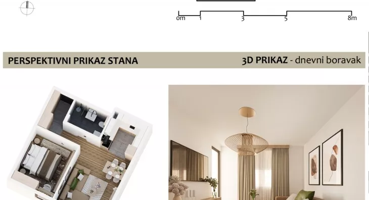 Dvosoban stan | 4zida