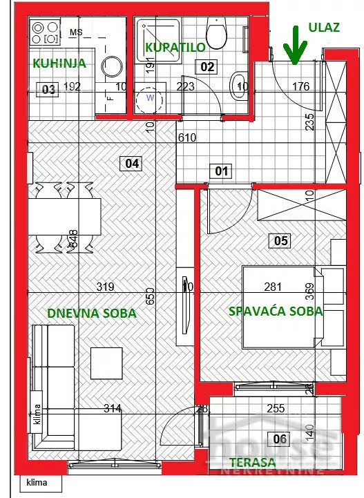 Dvosoban stan | 4zida