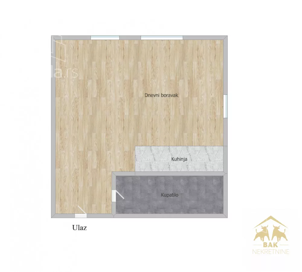 Jednosoban stan | 4zida