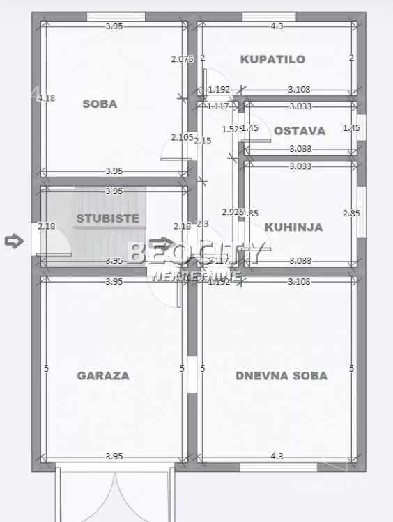 Dvoiposoban stan | 4zida