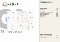 Trosoban stan | 4zida