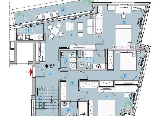 Sedmoiposoban stan | 4zida