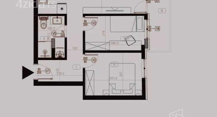 Dvoiposoban stan | 4zida
